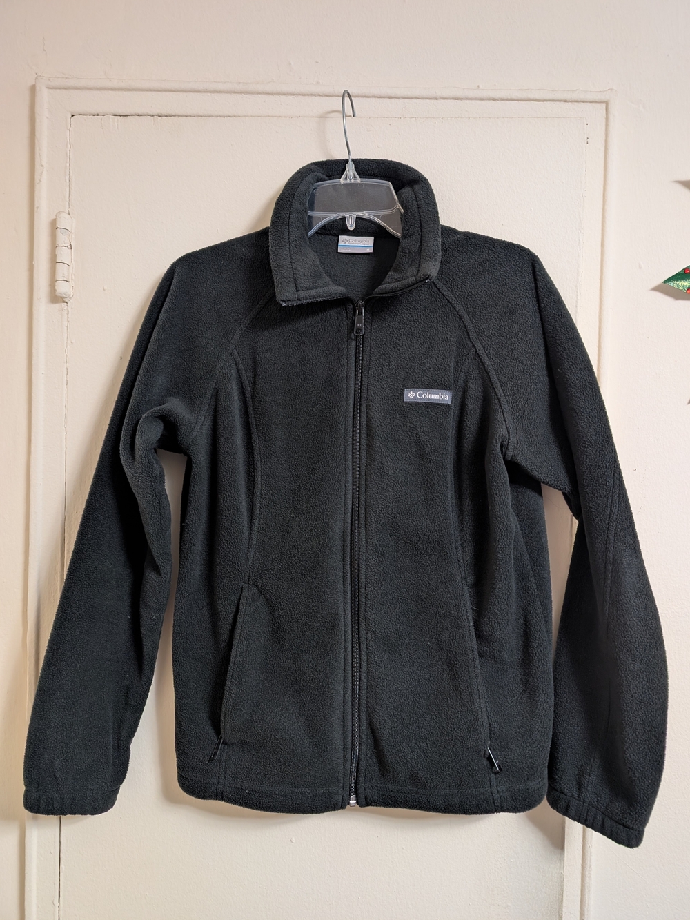 Columbia Women's Full Zip Fleece Jacket - Black Medium